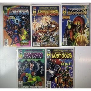 Lot of 5 The Lost Gods Comics NM 1st Printings (D11)